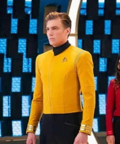 Star Trek Discovery Captain Pike Yellow Jacket