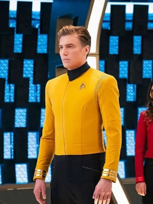 Star Trek Discovery Captain Pike Yellow Jacket