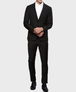 Tom Ellis Lucifer Morningstar Men’s Black Suit