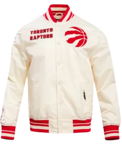 Toronto Raptors Retro Classic Rib Satin Jacket