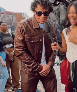 Transformers Rise of the Beasts Anthony Ramos Brown Jacket