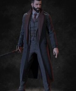 Vampyr Jonathan Reid Cosplay Grey Coat