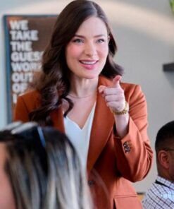 Vivi Film Make Me A Match 2023 Eva Bourne Blazer