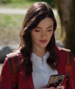 Vivi-Film-Make-Me-A-Match-2023-Eva-Bourne-Leather-Red-Blazer-539x700