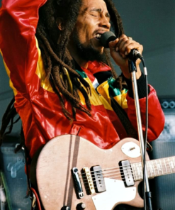 bob marley multicolor jacket