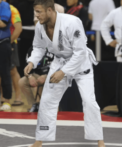dan reynolds karate suit renzo gracie white gi