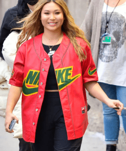 olympic gold medalist jimmy kimmel live chloe kim jacket