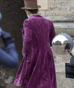 wonka timothée chalamet velvet coat