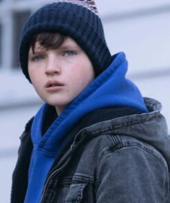 All Fun And Games Denim Hooded Jacket