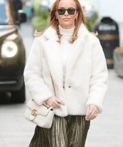 Amanda Holden Faux Fur Jacket