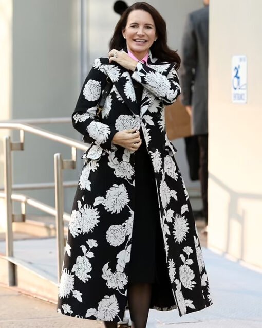 And Just Like That S02 Kristin Davis Floral Coat 2023