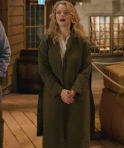 Andrea Brooks A Lifelong Love 2023 Green Trench Coat