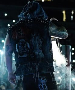 Bray Wyatt Denim Hooded Vest