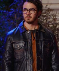 Claim to Fame S02 Kevin Jonas Leather Jacket 2023