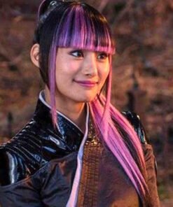 Deadpool 2 Yukio Black Leather Coat 2023