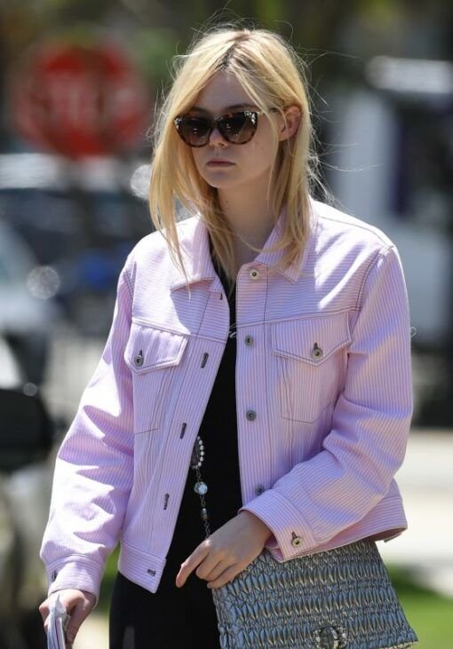 Elle Fanning Jacket