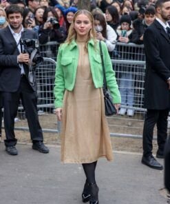Emma Brooks Green Faux Jacket