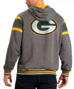 Gray Green Bay Packers Extreme Hoodie 2023