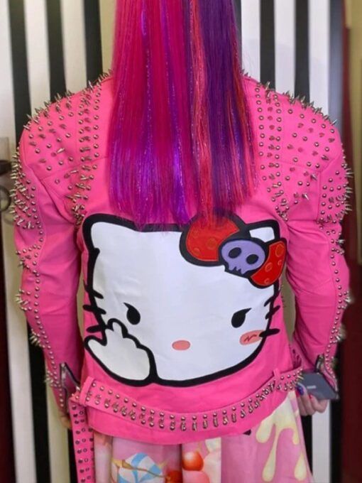 Hello Kitty Motorcycle Pink Jacket 2023