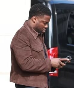 Kevin Hart Lift 2024 Suede Jacket