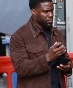 Kevin Hart Lift 2024 Suede Leather Jacket 2023
