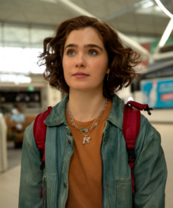 Love At First Sight 2023 Green Leather Jacket