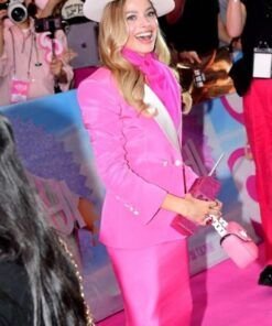 Margot Robbie Barbie Pink Blazer