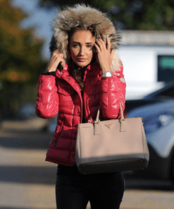 Megan McKenna Austria Moncler Coat 2023