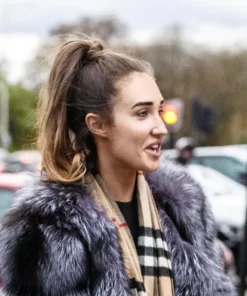 Megan McKenna Grey Coat