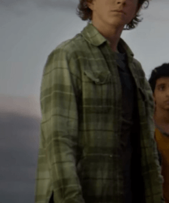 Percy Jackson And The Olympians 2023 Walker Scobell Green Shirt