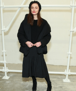 Phoebe Tonkin Black Jacket