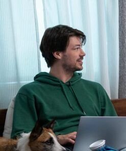 Puppy Love 2023 Grant Gustin Green Hoodie