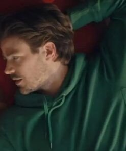 Puppy Love Grant Gustin Green Hoodie
