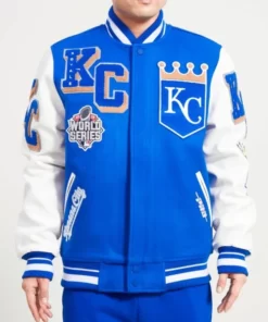 Royal Blue Kansas City Royals Pro Standard Mashup Jacket