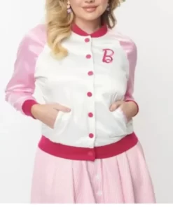 Vintage Barbie Varsity Jacket
