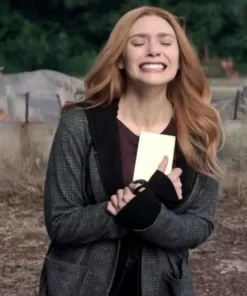 Wandavision Wanda Maximoff Grey Coat 2023