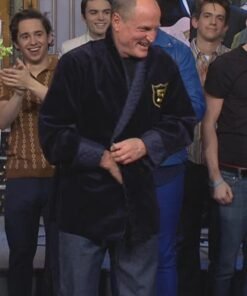 Woody Harrelson 5 Timer Black Jacket