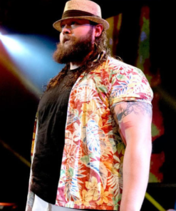 bray wyatt floral shirt