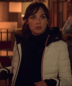 rachel stone heart of stone gal gadot white puffer jacket