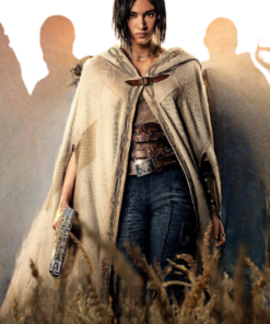 rebel moon sofia boutella cape coat