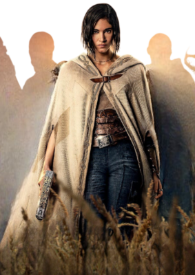 Rebel Moon Sofia Boutella Cape Coat Universal Jacket
