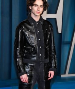 American- French Actor Timothée Chalamet Vanity Fair Oscar Partyer Jacket