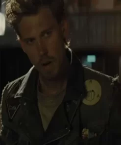 Austin Butler The Bikeriders Leather Vest