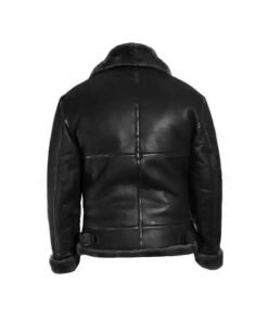 B3 RAF Aviator Pilot Flight WWII Shearling Jacket 2023