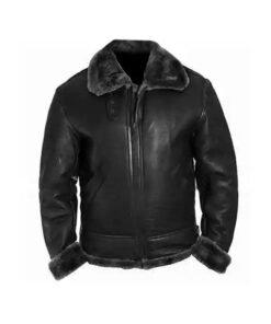 B3 RAF Aviator Pilot Flight WWII Shearling Jacket