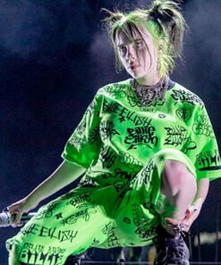Billie Eilish Green Halloween Costume