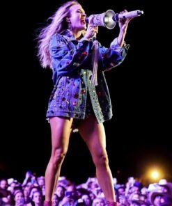 Carrie Underwood Stagecoach Festival Blue Denim Jacket