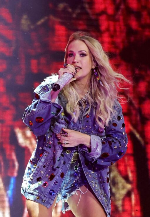 Carrie Underwood Stagecoach Festival Denim Jacket 2023