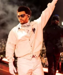 Coachella 2023 The Weeknd White Jacket