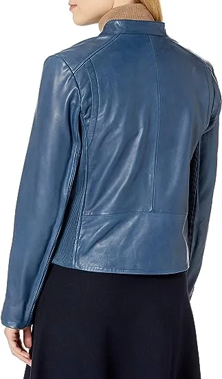 Cole Haan Leather Jacket 2023